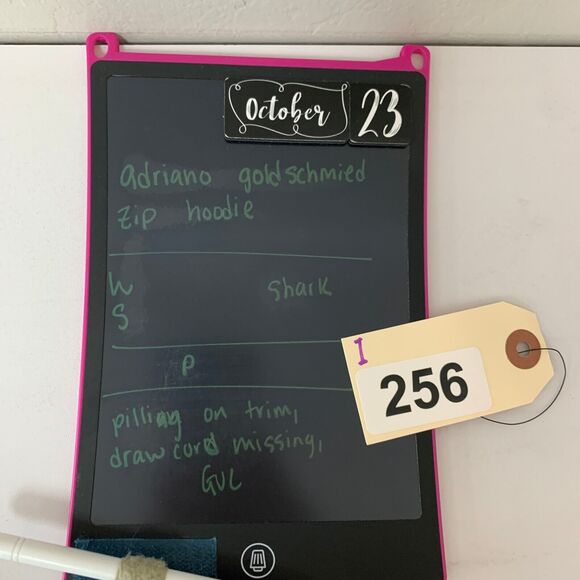 Adriano Goldschmied AG Hoodie Sweater Womens S Small Full Zip Fleece Rib Trim - Picture 12 of 13